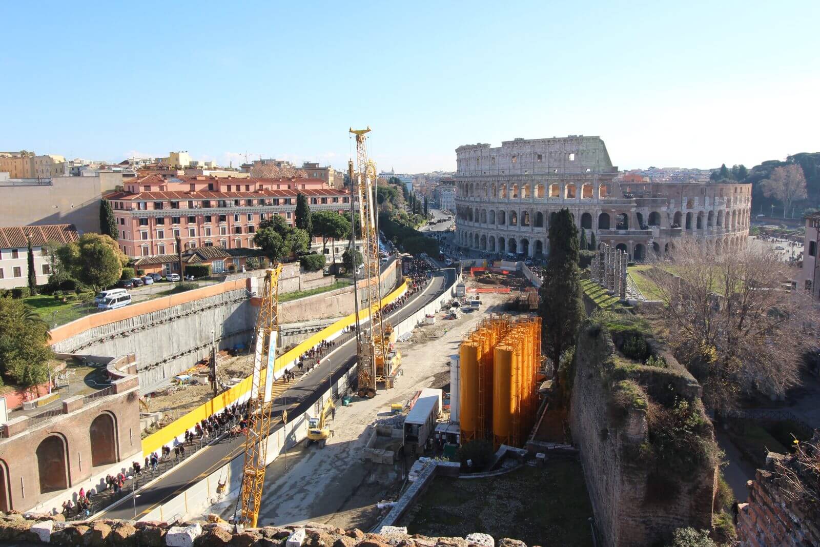 Cantiere Stazione Fori Imperiali